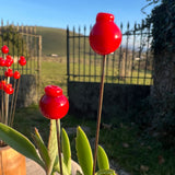 Bourgeon - Tige de fleur individuelle en verre de Murano